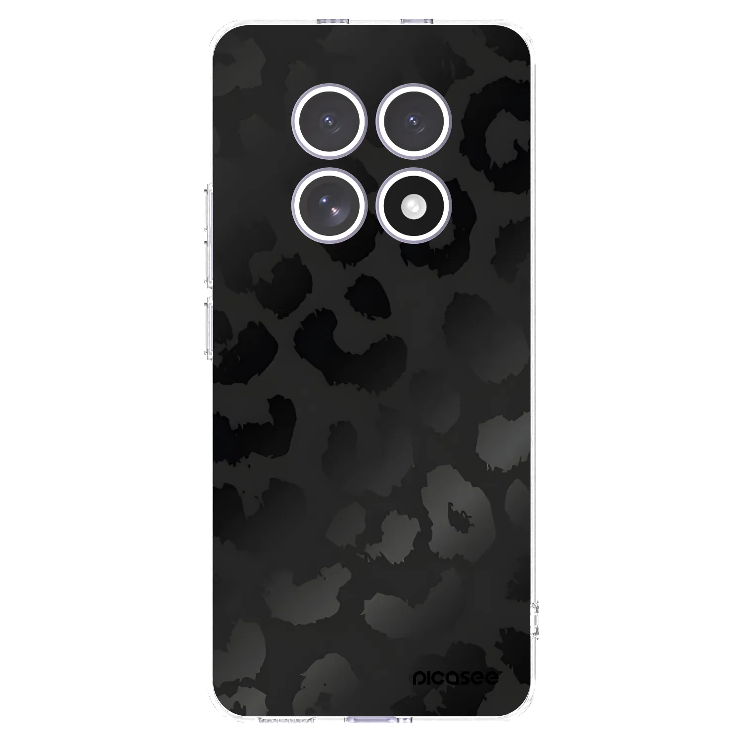 Picasee silikonski prozorni ovitek za Xiaomi Redmi Note 15 - Midnight Leopard