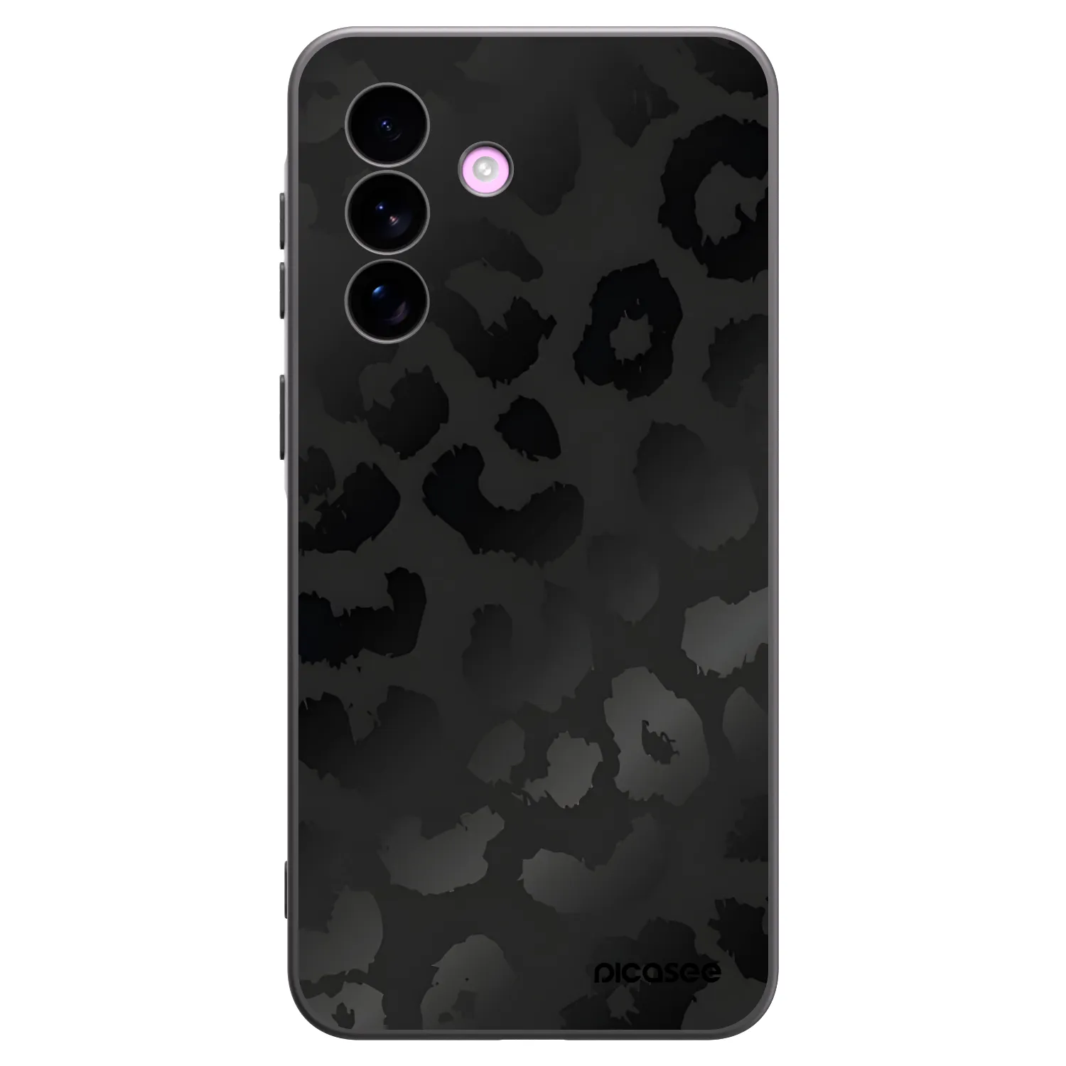 Picasee silikonski črni ovitek za Samsung Galaxy A57 5G - Midnight Leopard