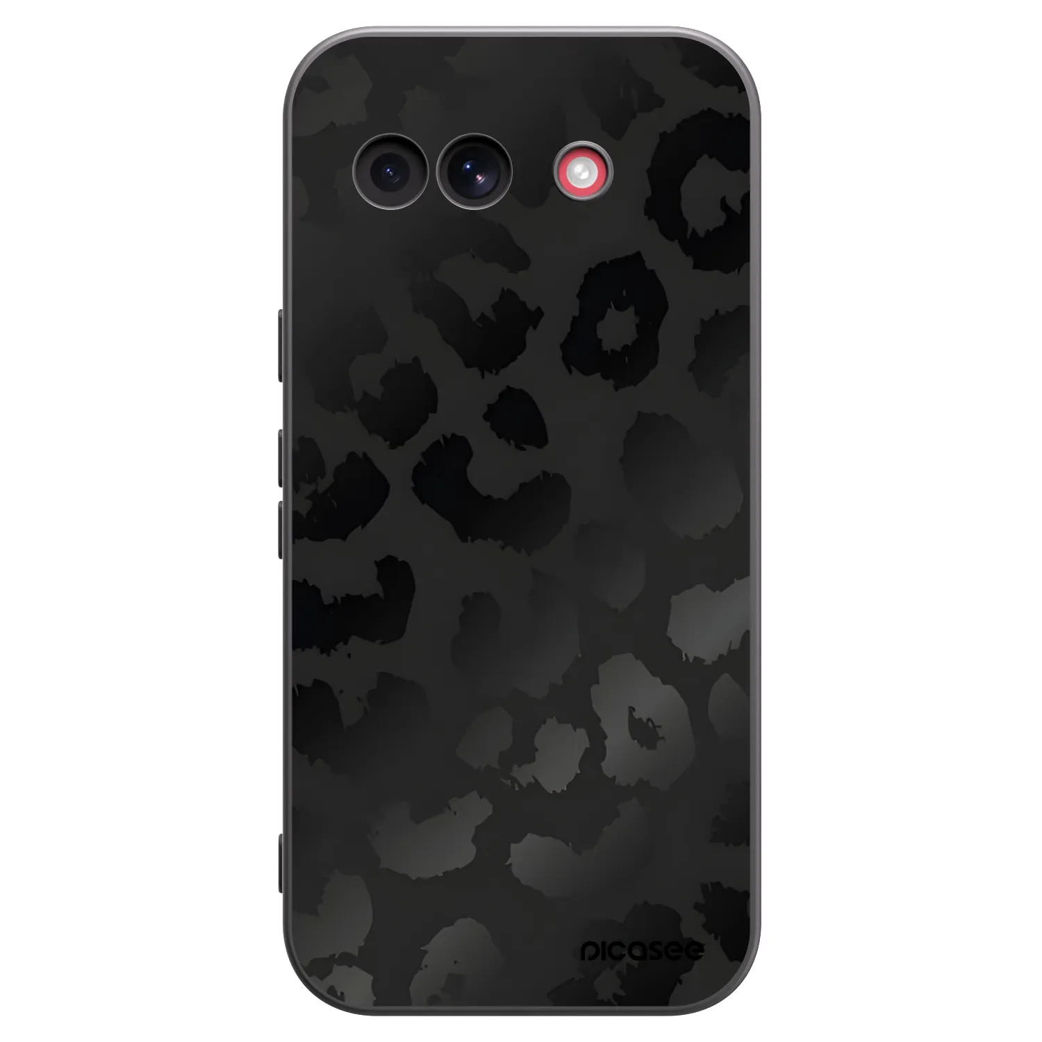 Picasee silikonski črni ovitek za Google Pixel 10a - Midnight Leopard