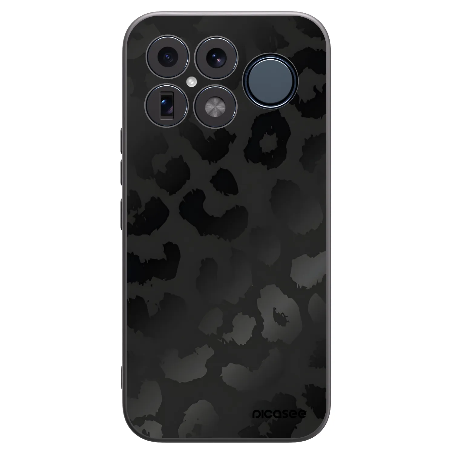 Picasee silikonski črni ovitek za Xiaomi Poco F8 Ultra - Midnight Leopard