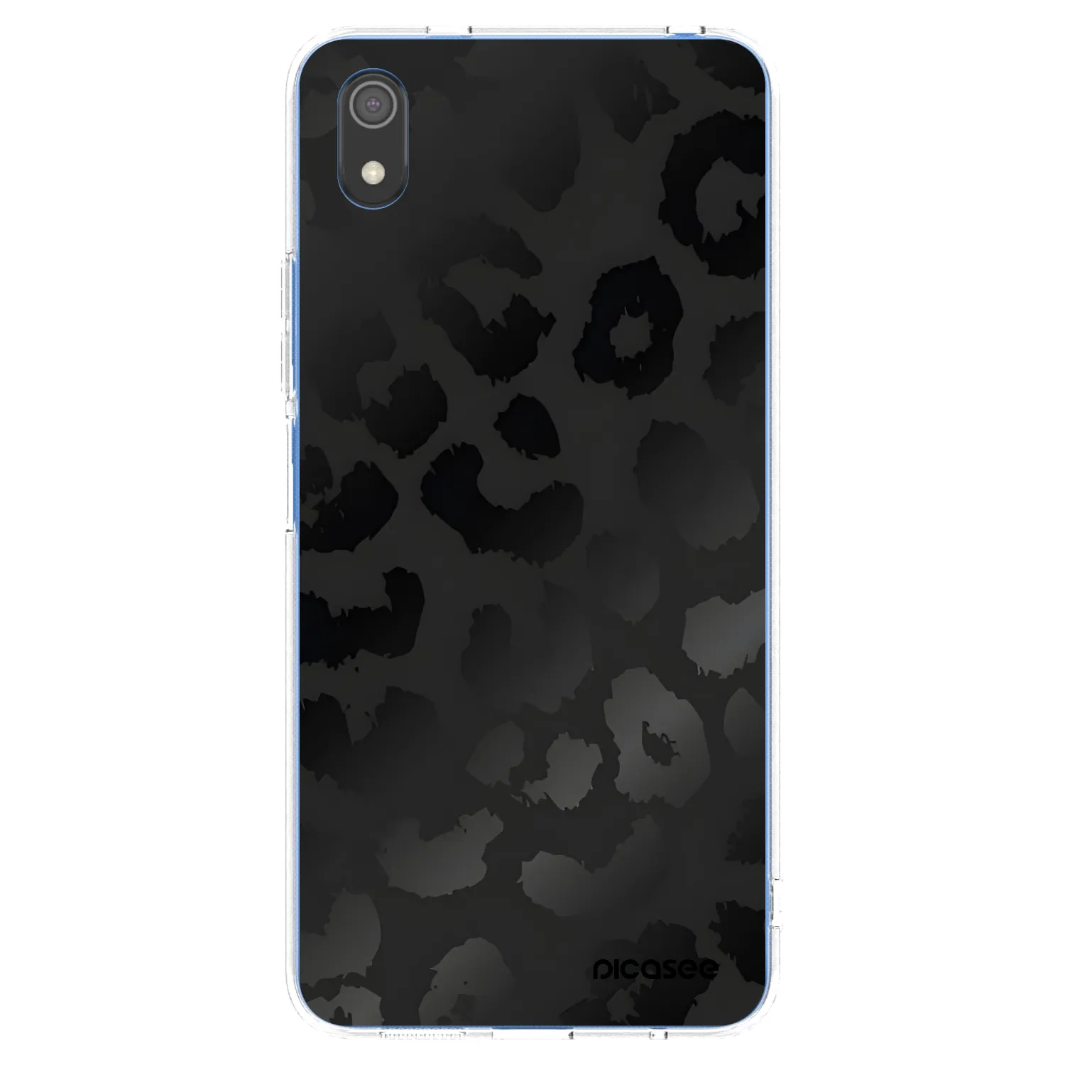 Picasee silikonski prozorni ovitek za Xiaomi Redmi 7A - Midnight Leopard