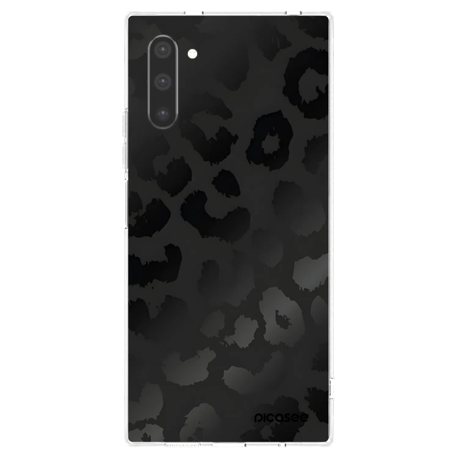 Picasee silikonski prozorni ovitek za Samsung Galaxy Note 10 N970F - Midnight Leopard