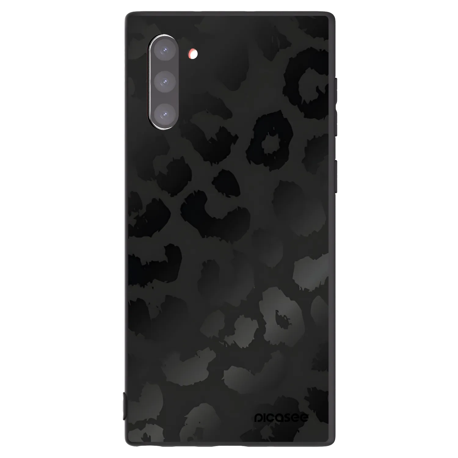 Picasee silikonski črni ovitek za Samsung Galaxy Note 10 N970F - Midnight Leopard