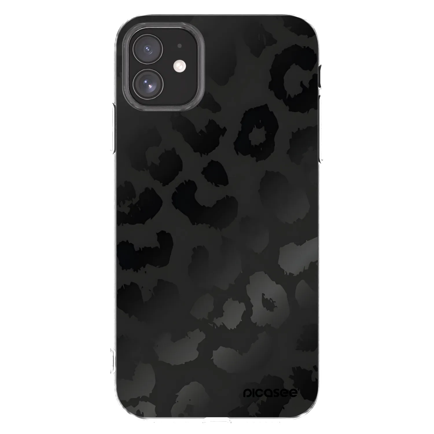 Picasee silikonski prozorni ovitek za Apple iPhone 11 - Midnight Leopard