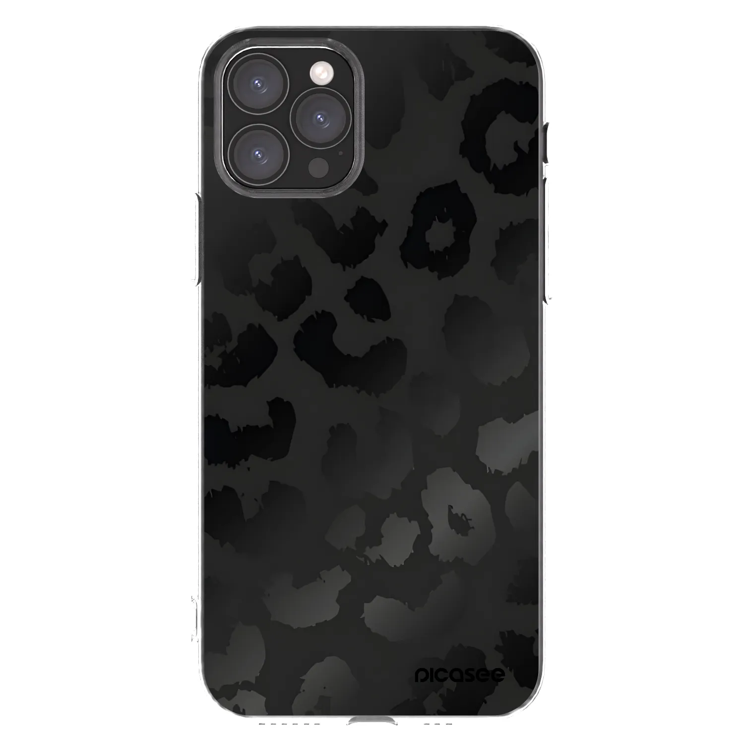 Picasee silikonski prozorni ovitek za Apple iPhone 11 Pro - Midnight Leopard