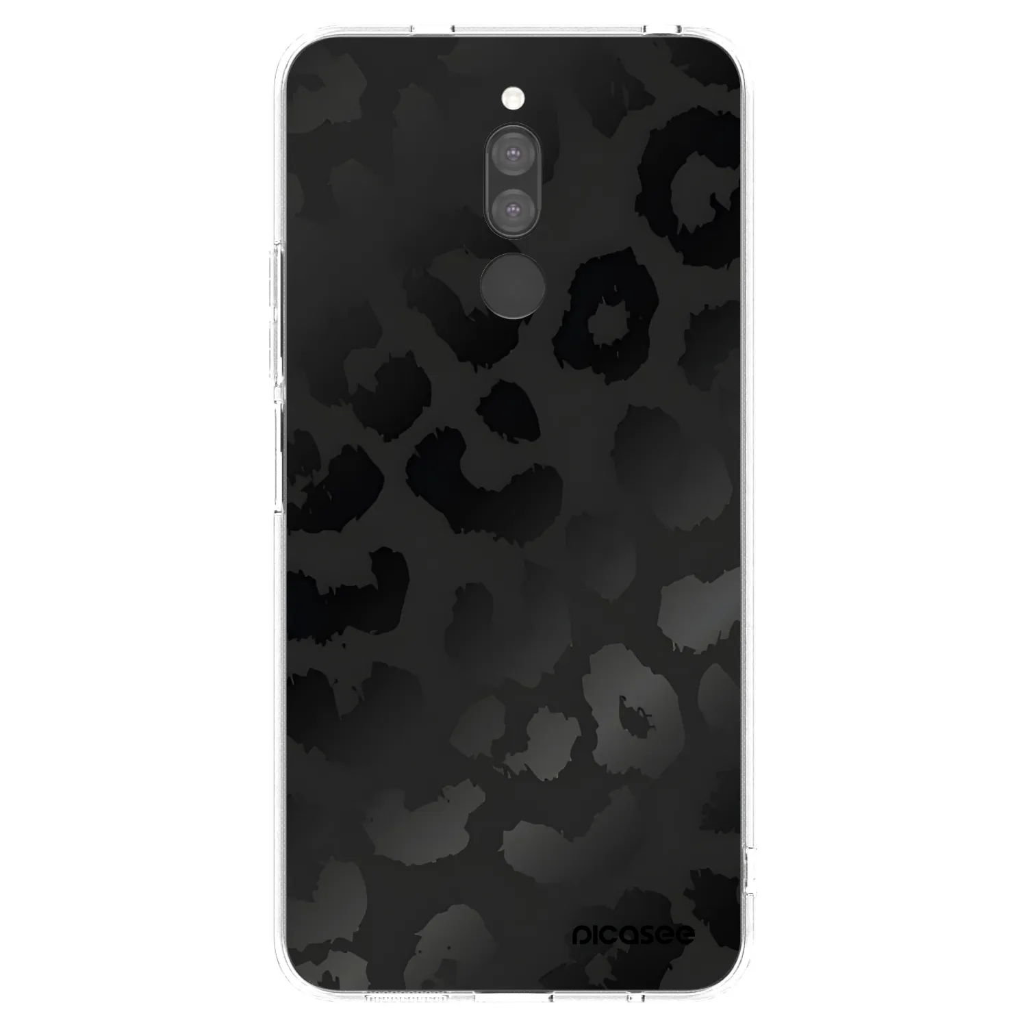 Picasee silikonski prozorni ovitek za Xiaomi Redmi 8 - Midnight Leopard
