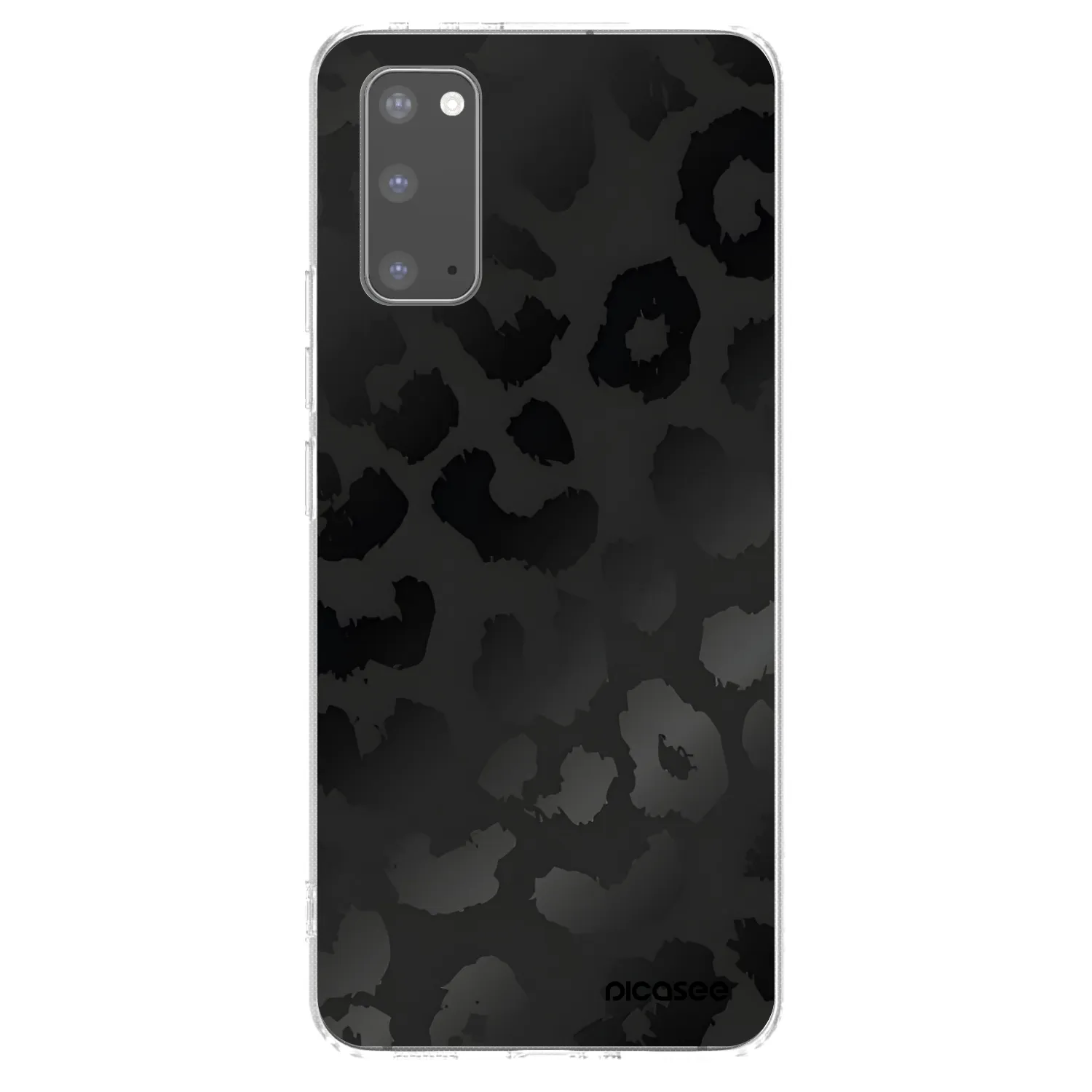 Picasee silikonski prozorni ovitek za Samsung Galaxy S20 G980F - Midnight Leopard