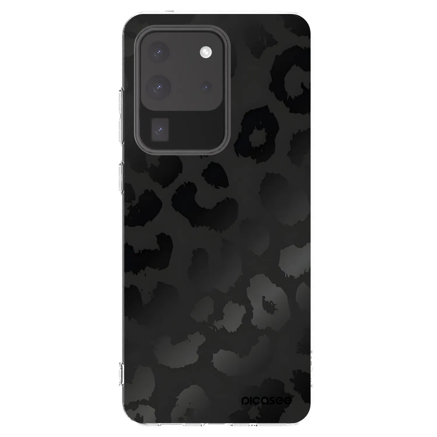 Picasee silikonski prozorni ovitek za Samsung Galaxy S20 Ultra 5G G988F - Midnight Leopard