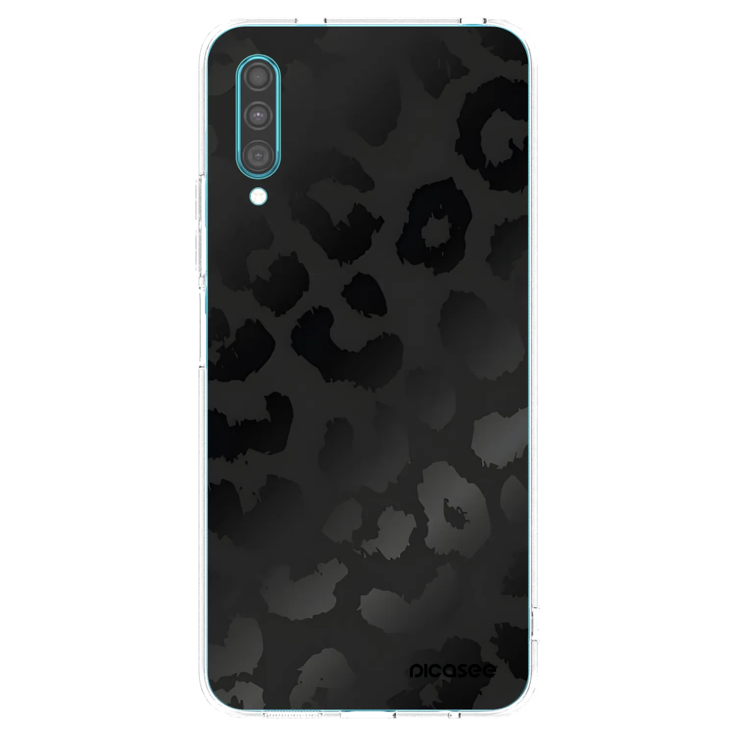 Picasee silikonski prozorni ovitek za Samsung Galaxy A30s A307F - Midnight Leopard
