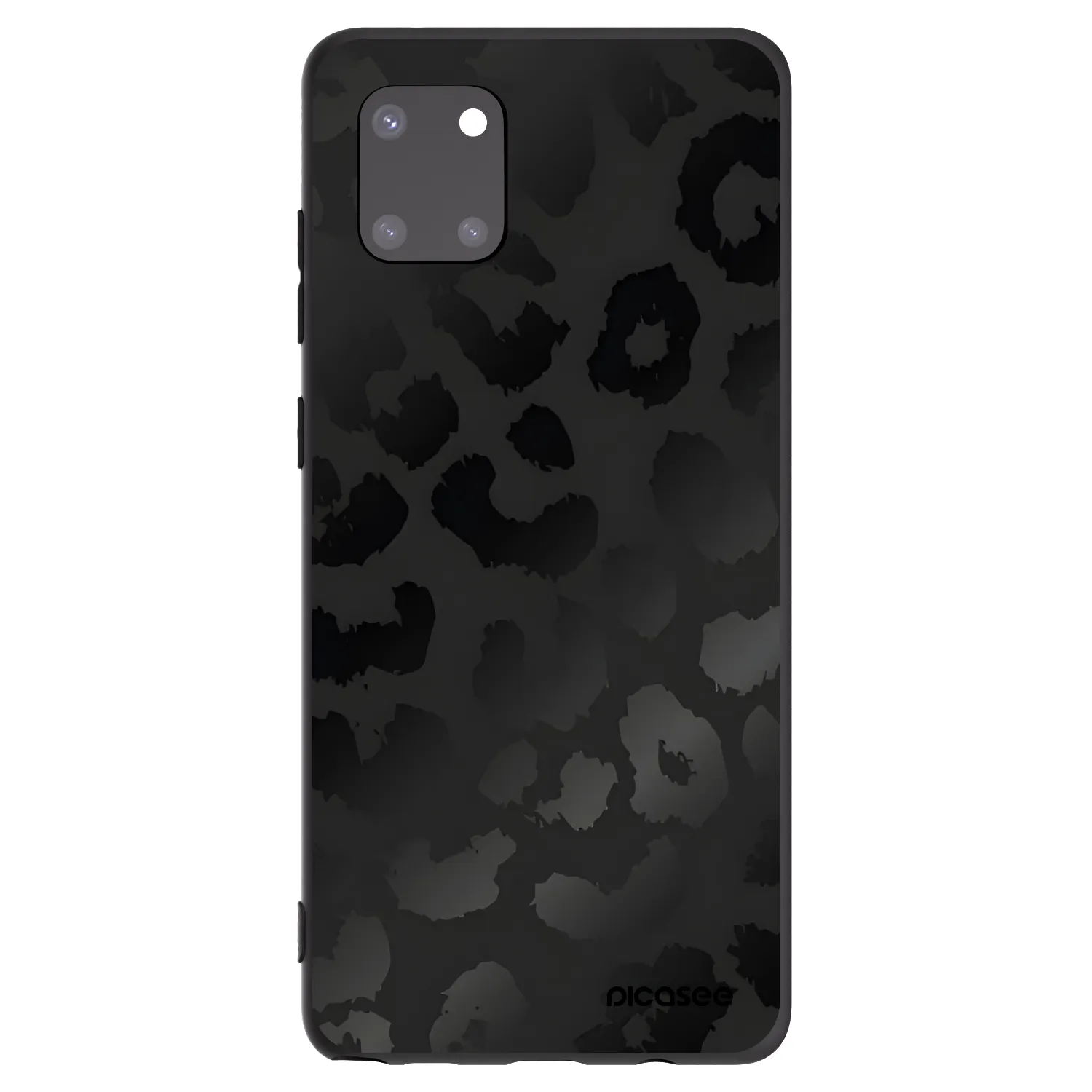 Picasee silikonski črni ovitek za Samsung Galaxy Note 10 Lite N770F - Midnight Leopard