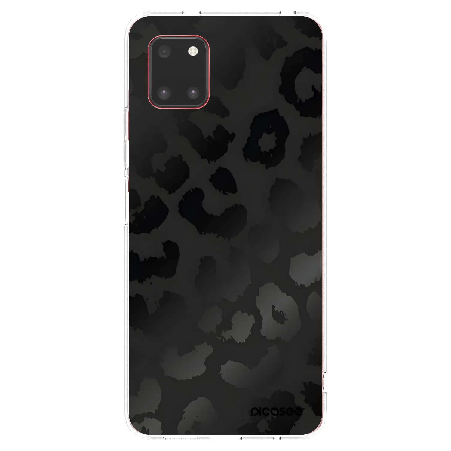 Picasee silikonski prozorni ovitek za Samsung Galaxy Note 10 Lite N770F - Midnight Leopard