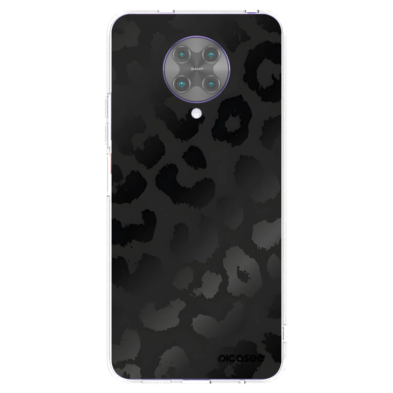 Picasee silikonski prozorni ovitek za Xiaomi Poco F2 Pro - Midnight Leopard