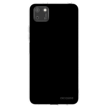 Picasee silikonski prozorni ovitek za Huawei Y5P - Black Bliss