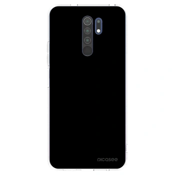 Picasee silikonski prozorni ovitek za Xiaomi Redmi 9 - Black Bliss