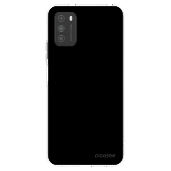 Picasee silikonski prozorni ovitek za Xiaomi Poco M3 - Black Bliss
