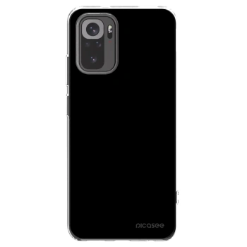 Picasee silikonski prozorni ovitek za Xiaomi Redmi Note 10S - Black Bliss