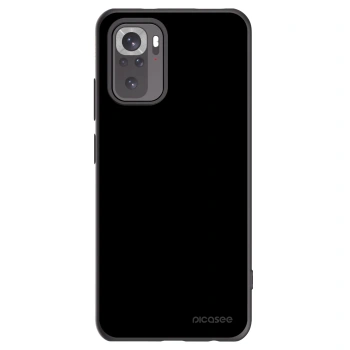 Picasee silikonski črni ovitek za Xiaomi Redmi Note 10S - Black Bliss