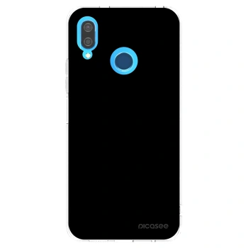 Picasee silikonski prozorni ovitek za Huawei P20 Lite - Black Bliss