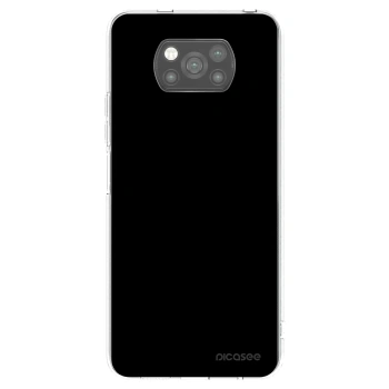 Picasee silikonski črni ovitek za Xiaomi Poco X3 Pro - Black Bliss