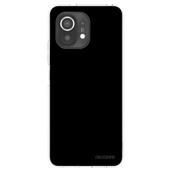 Picasee silikonski prozorni ovitek za Xiaomi Mi 11 - Black Bliss