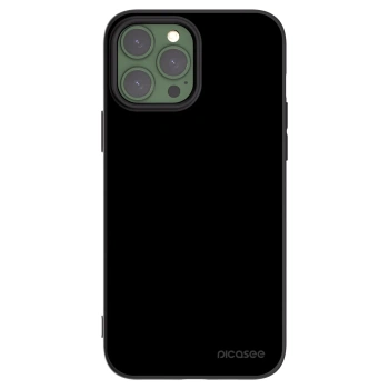 Picasee silikonski črni ovitek za Apple iPhone 13 Pro Max - Black Bliss