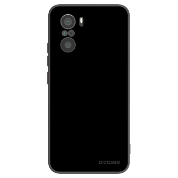 Picasee silikonski črni ovitek za Xiaomi Poco F3 - Black Bliss