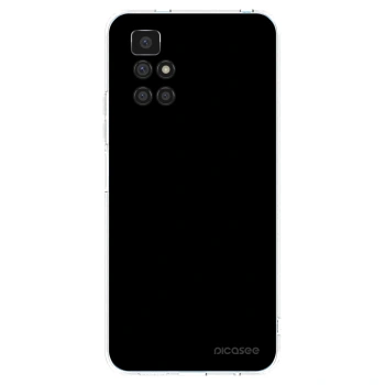 Picasee silikonski prozorni ovitek za Xiaomi Redmi 10 - Black Bliss