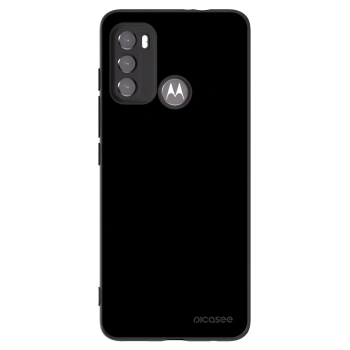 Picasee silikonski črni ovitek za Motorola Moto G60 - Black Bliss