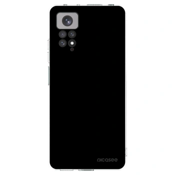 Picasee silikonski prozorni ovitek za Xiaomi Redmi Note 11S 4G - Black Bliss