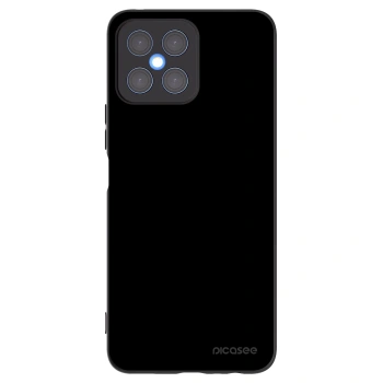 Picasee silikonski črni ovitek za Honor X8 4G - Black Bliss