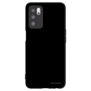 Picasee silikonski črni ovitek za OPPO A16 - Black Bliss