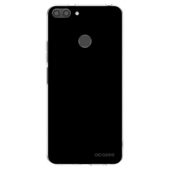 Picasee silikonski prozorni ovitek za Huawei P Smart - Black Bliss
