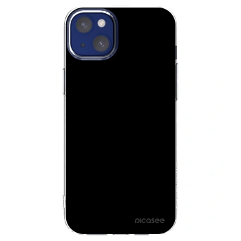 Picasee silikonski prozorni ovitek za Apple iPhone 14 Plus - Black Bliss