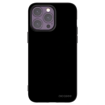 Picasee silikonski črni ovitek za Apple iPhone 14 Pro Max - Black Bliss