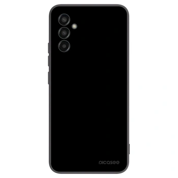 Picasee silikonski črni ovitek za Samsung Galaxy M13 M135F - Black Bliss