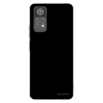 Picasee silikonski prozorni ovitek za Xiaomi Redmi Note 11S 5G - Black Bliss