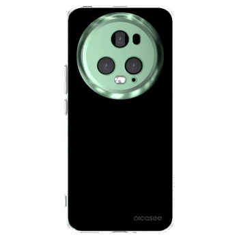 Picasee silikonski prozorni ovitek za Honor Magic5 Pro - Black Bliss