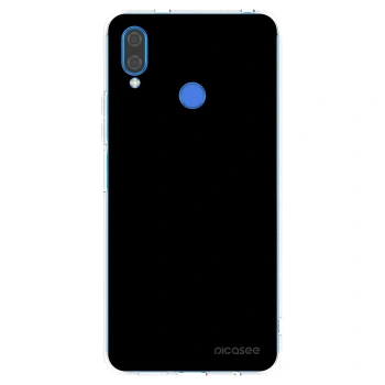 Picasee silikonski prozorni ovitek za Huawei Nova 3 - Black Bliss