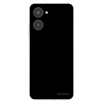 Picasee silikonski prozorni ovitek za Realme 10 4G - Black Bliss