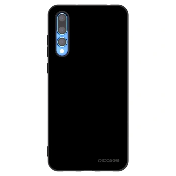 Picasee silikonski črni ovitek za Huawei P20 Pro - Black Bliss