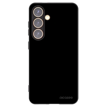 Picasee silikonski črni ovitek za Samsung Galaxy S24 S921B 5G - Black Bliss
