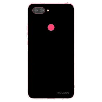 Picasee silikonski prozorni ovitek za Xiaomi Mi 8 Lite - Black Bliss