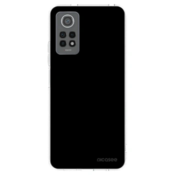 Picasee silikonski prozorni ovitek za Xiaomi Redmi Note 12 Pro 4G - Black Bliss