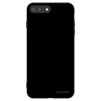 Picasee silikonski črni ovitek za Apple iPhone 7 Plus - Black Bliss