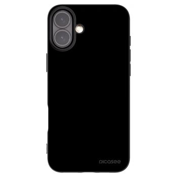 Picasee silikonski črni ovitek za Apple iPhone 16 Plus - Black Bliss