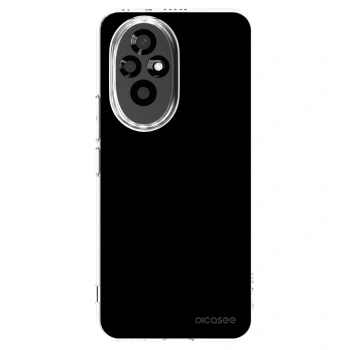 Picasee silikonski prozorni ovitek za Honor 200 5G - Black Bliss