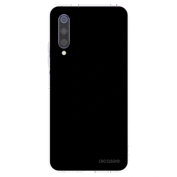 Picasee silikonski prozorni ovitek za Xiaomi Mi 9 - Black Bliss