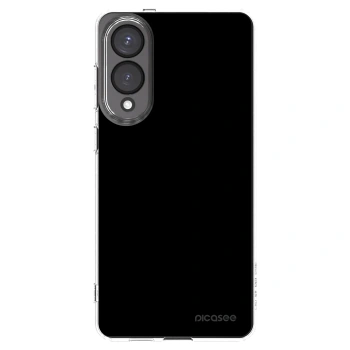 Picasee silikonski prozorni ovitek za Samsung Galaxy S25 Edge 5G - Black Bliss