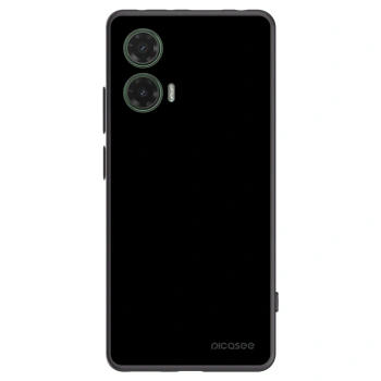 Picasee silikonski črni ovitek za Motorola Moto G35 5G - Black Bliss