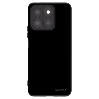 Picasee silikonski črni ovitek za Honor X8c - Black Bliss